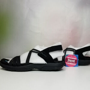Skechers Women's Sandals Reggae Slim - Takes Two Size 6 Black NWT